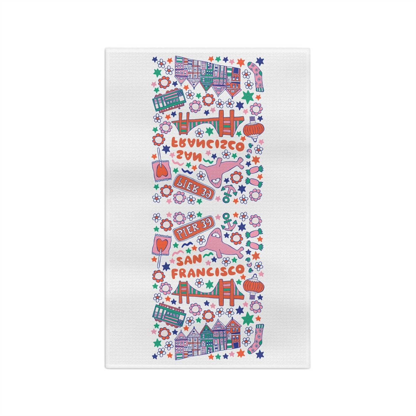 San Francisco Tea Towel
