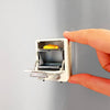 Mini Retro Oven Fridge Magnet with Tiny Bread