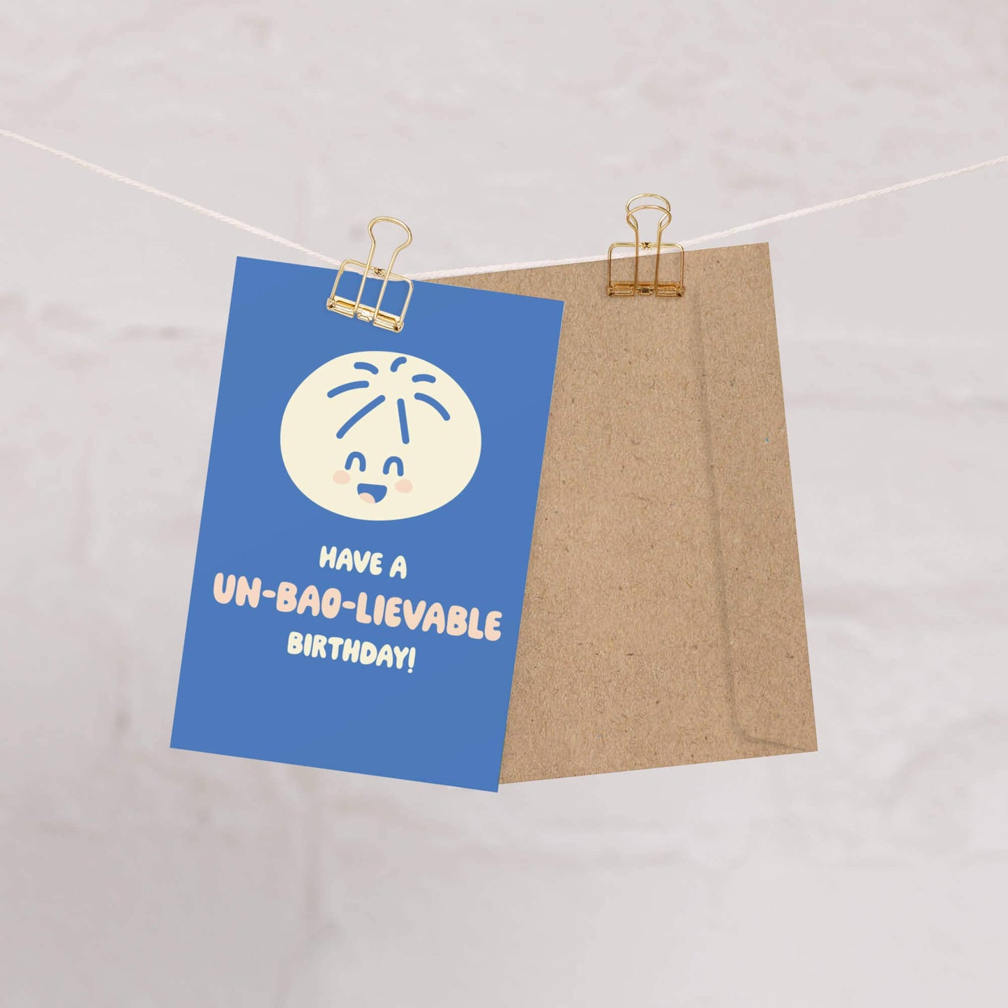 Un-Bao-lieveable Birthday Card