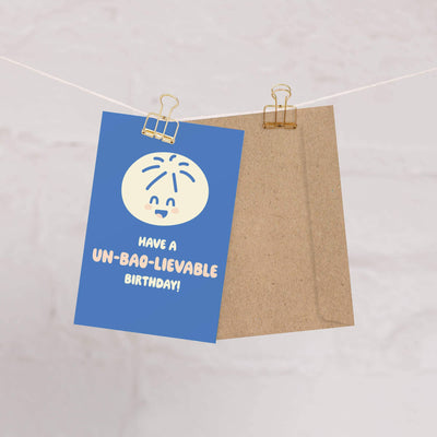 Un-Bao-lieveable Birthday Card