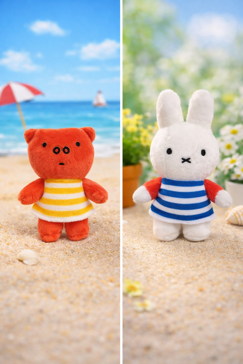 Miffy Plush Bag Charm – Swimwear Limited Edition