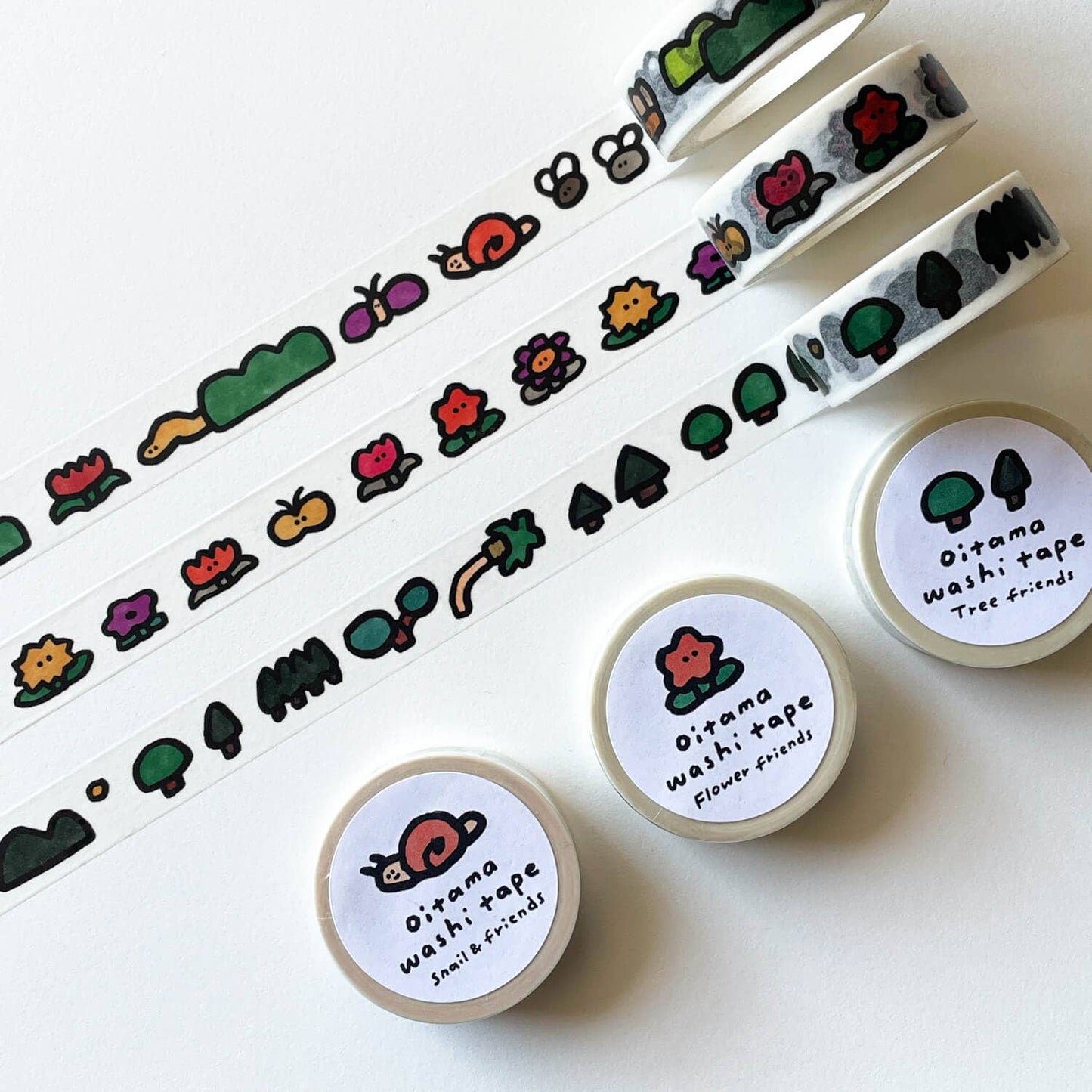 Flower Friends Washi Tape