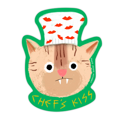 Chef's Kiss - Die Cut Sticker 