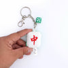 Tiny Mahjong Tile Plush Key & Bag Charm