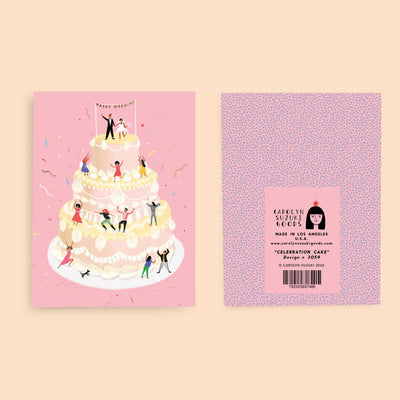 CELEBRATION CAKE - Wedding Card
