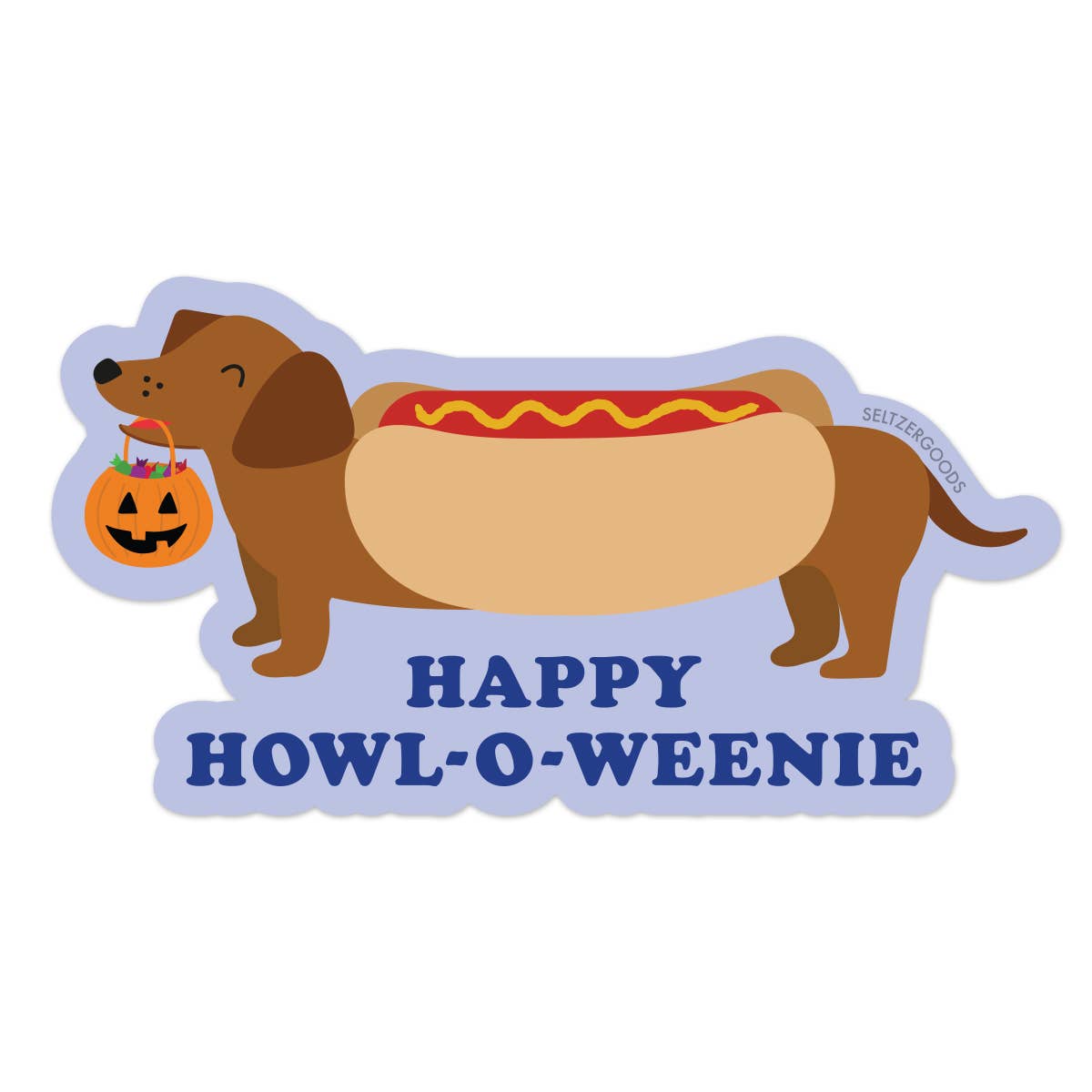 Weenie Costume Sticker – On Waverly