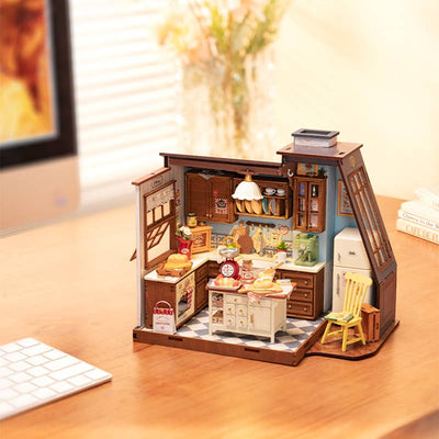 Baking Kitchen DIY Miniature House Kit
