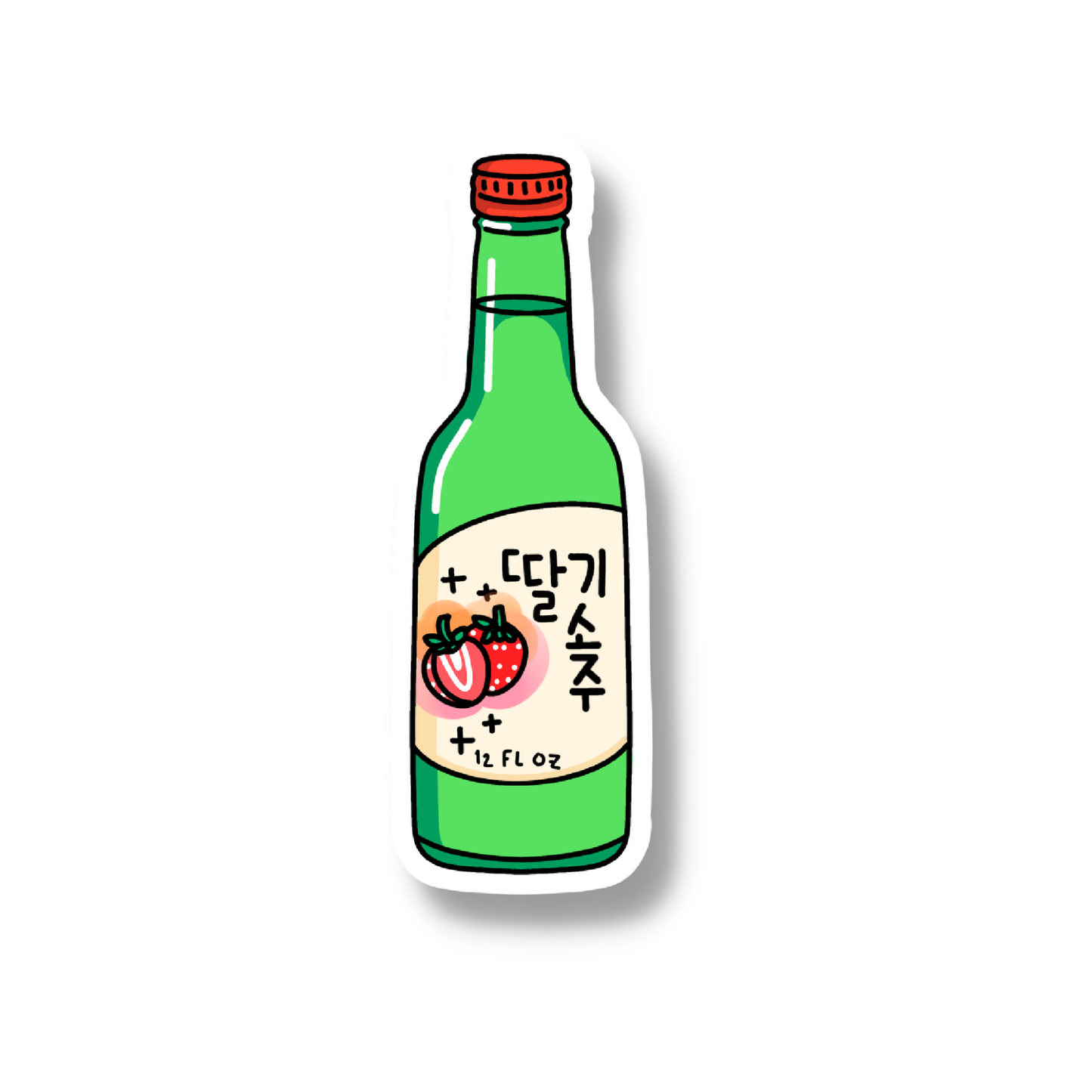 Soju Asian Sticker