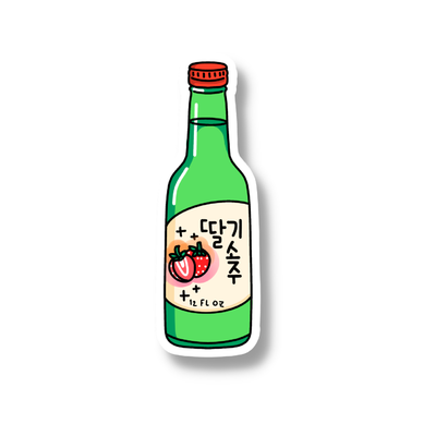Soju Asian Sticker