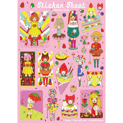 Sweets Club Sticker Sheet