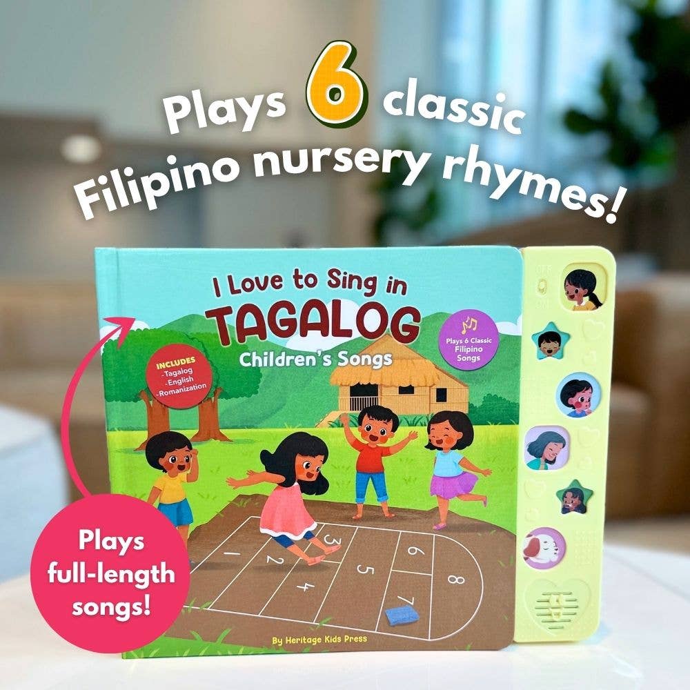I Love to Sing in Tagalog: Children's Songs