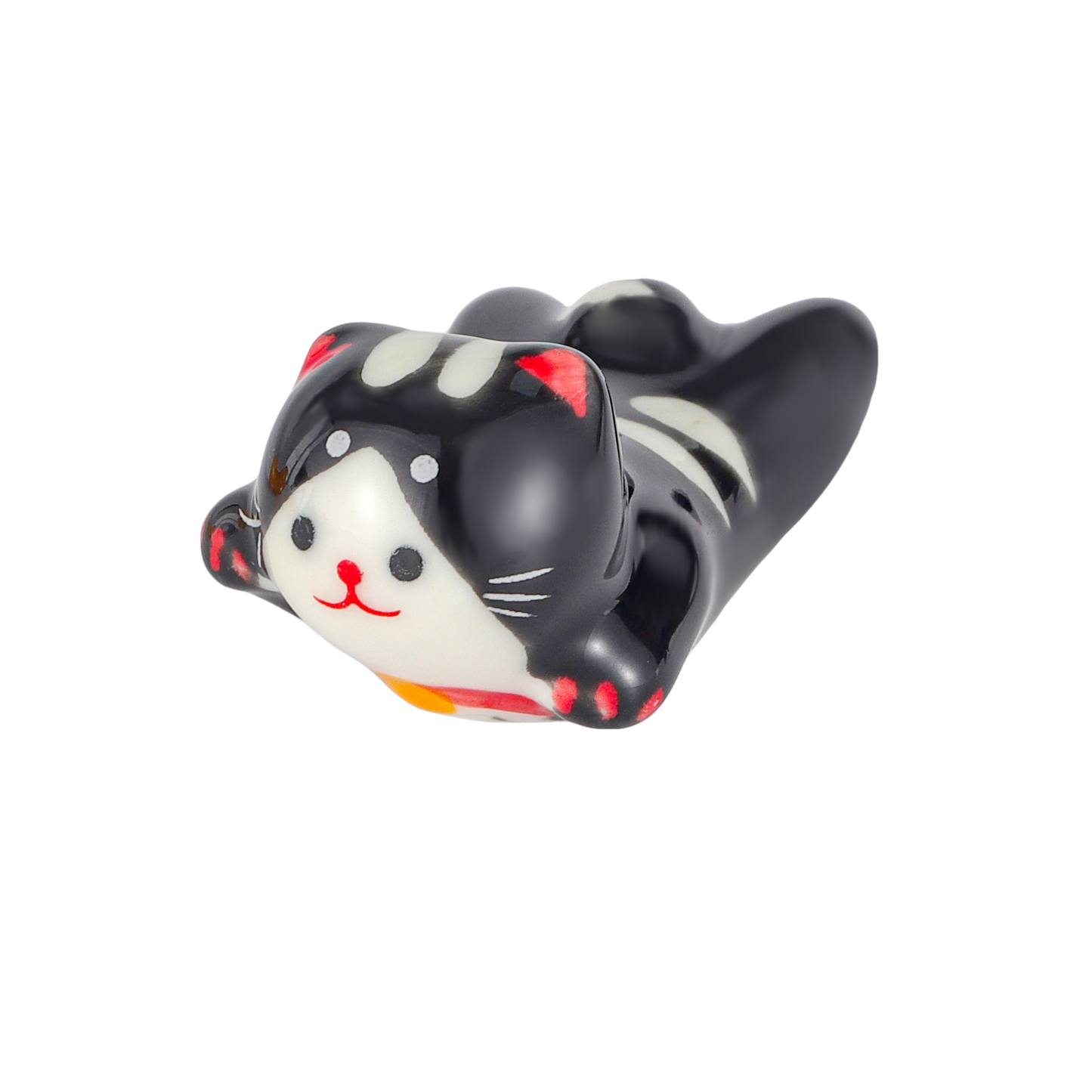 Cat Chopsticks Rest Black