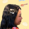 Mini Dim Sum Sushi Hair Clip Set