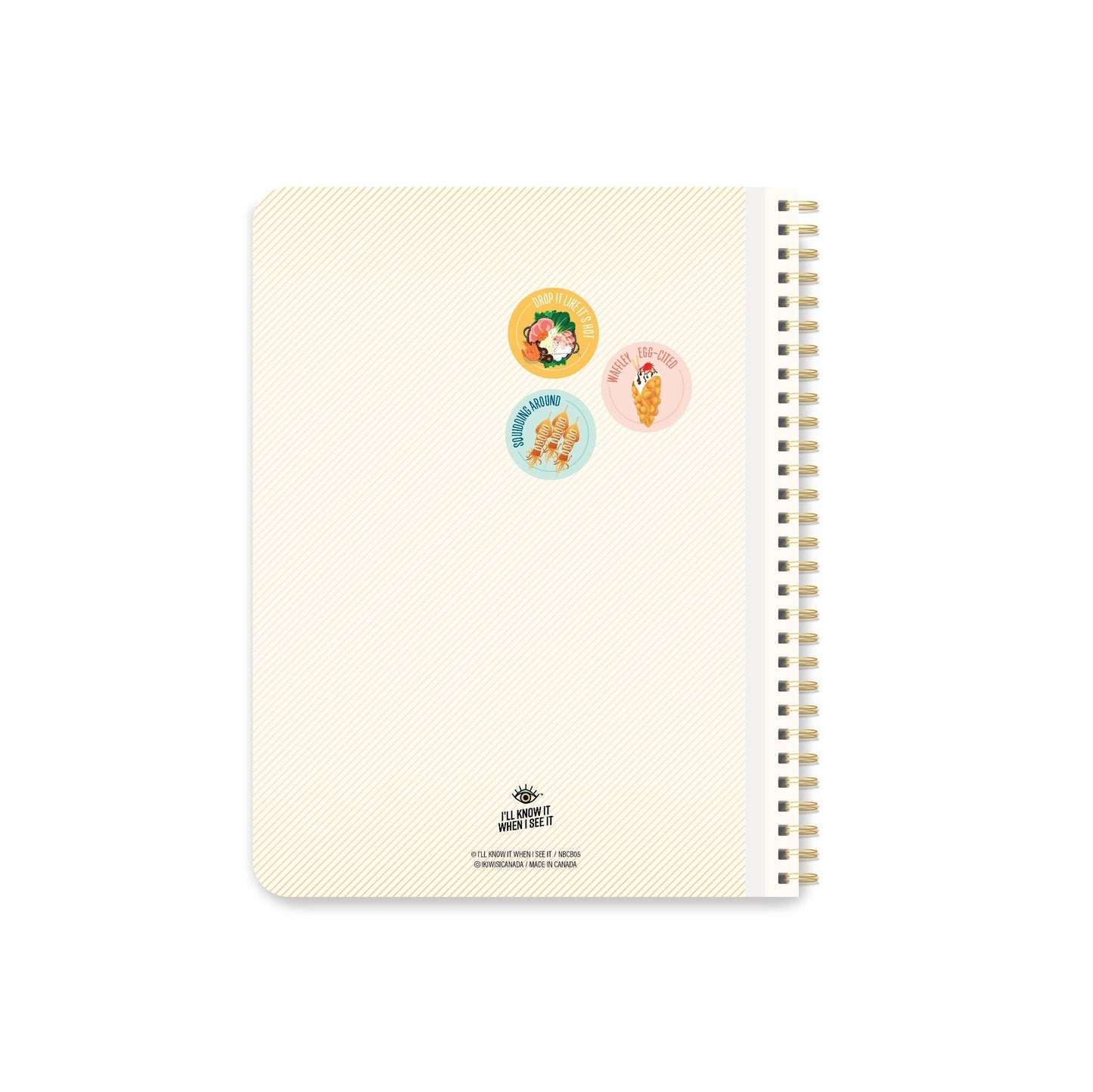 Retro Coil Bound Notebook
