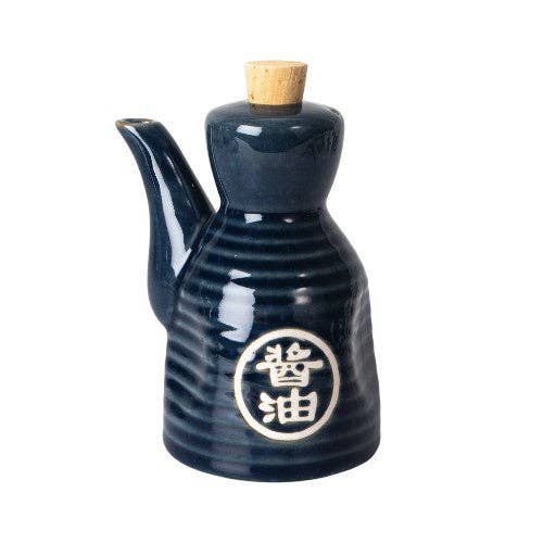 Soy Sauce Dispenser Bottle, Blue