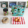 Oxford Cotton Insulated Lunch Pouch
