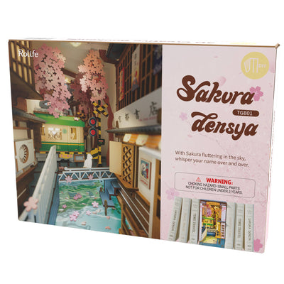 Sakura Tram DIY Book Nook Kit