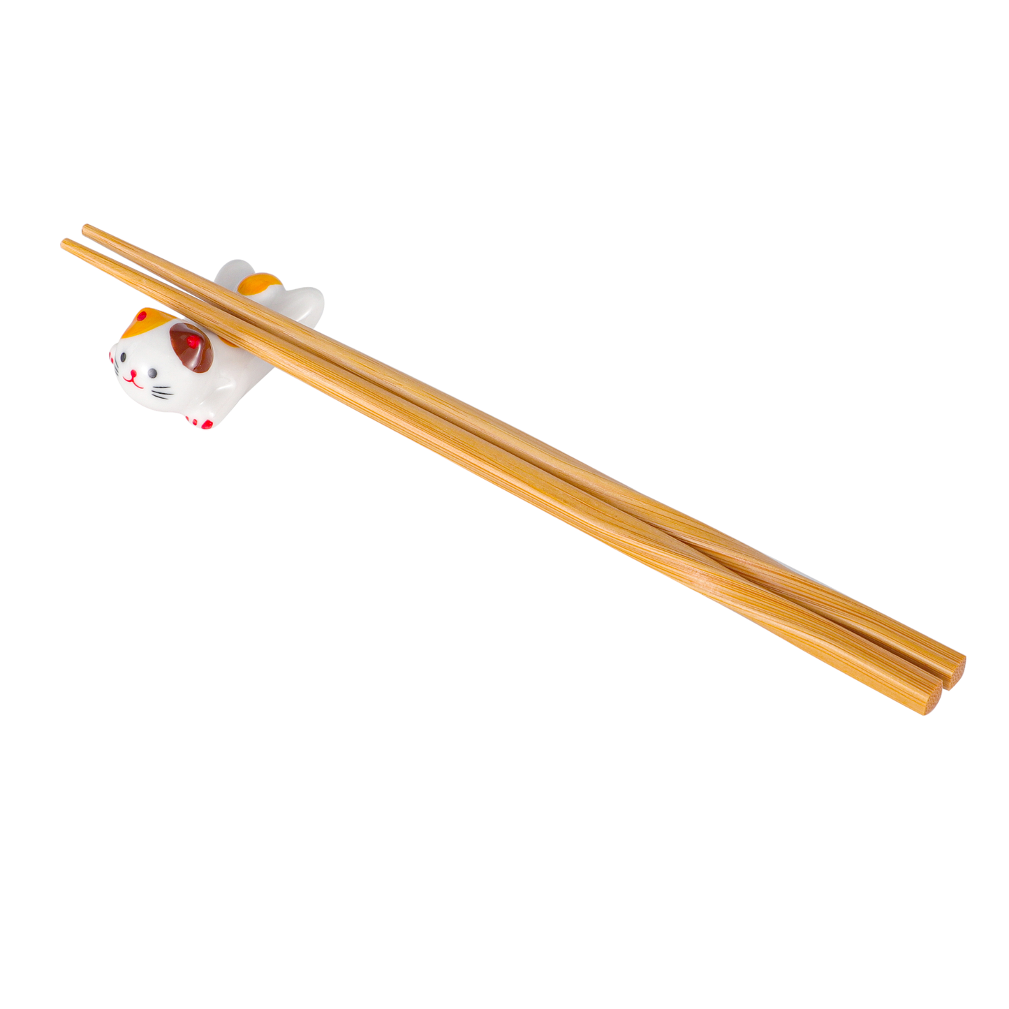 Cat Chopsticks Rest White