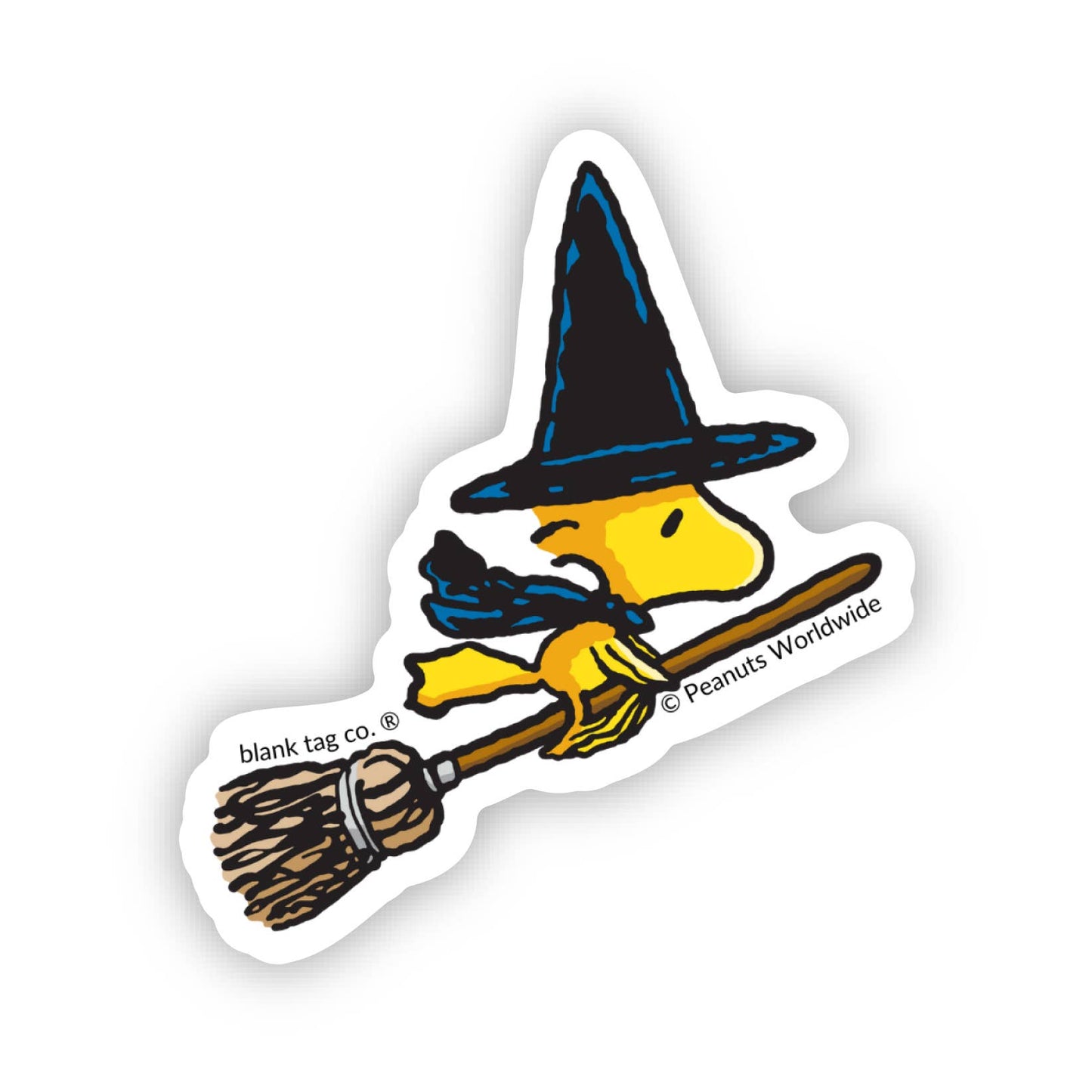 Witch Woodstock Peanuts Sticker