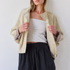 Stand Collar Button Jacket