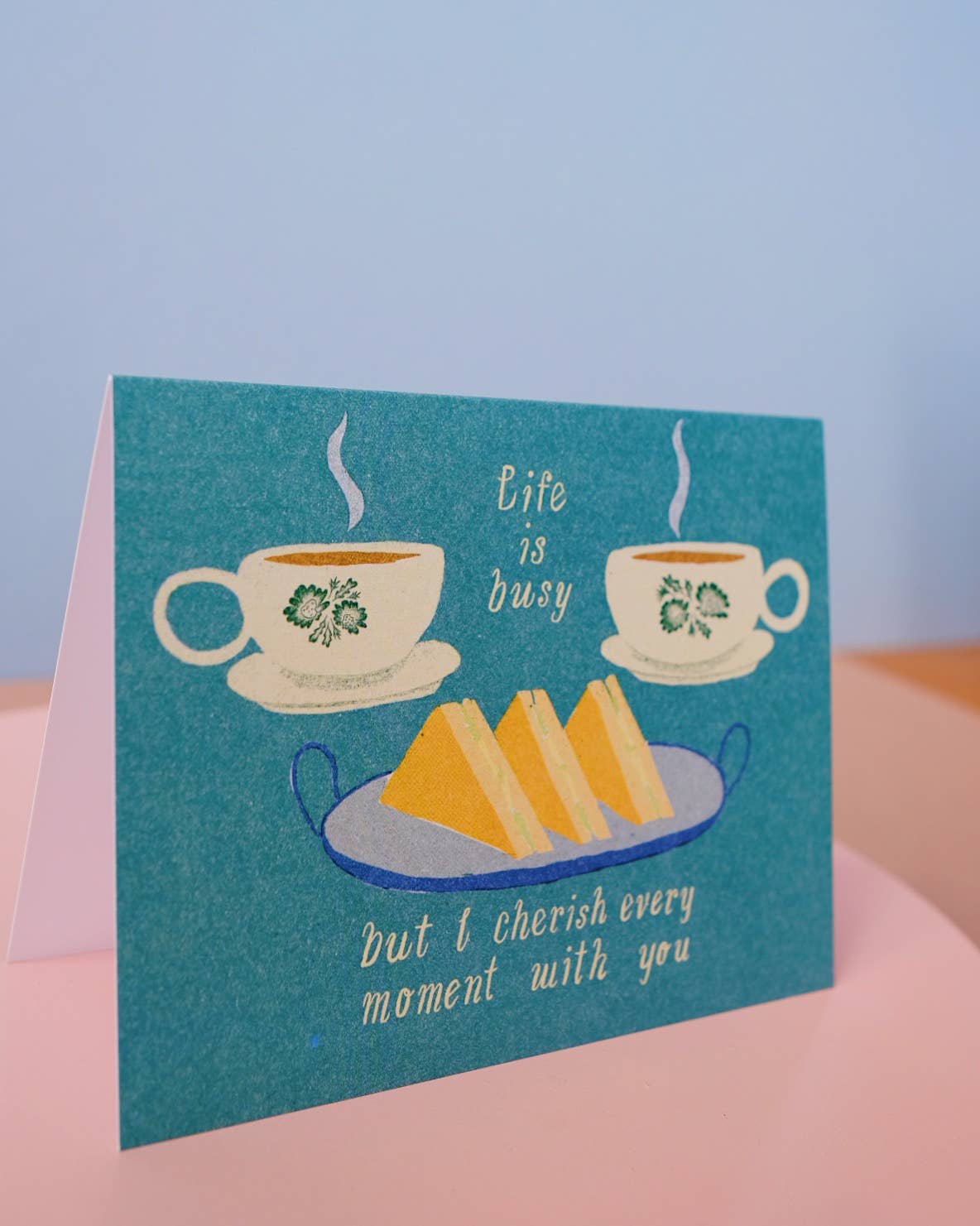 Coffee and Kaya Toast Moment Card