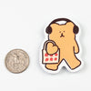 Bear with Tote and Headphones