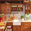 Baking Kitchen DIY Miniature House Kit