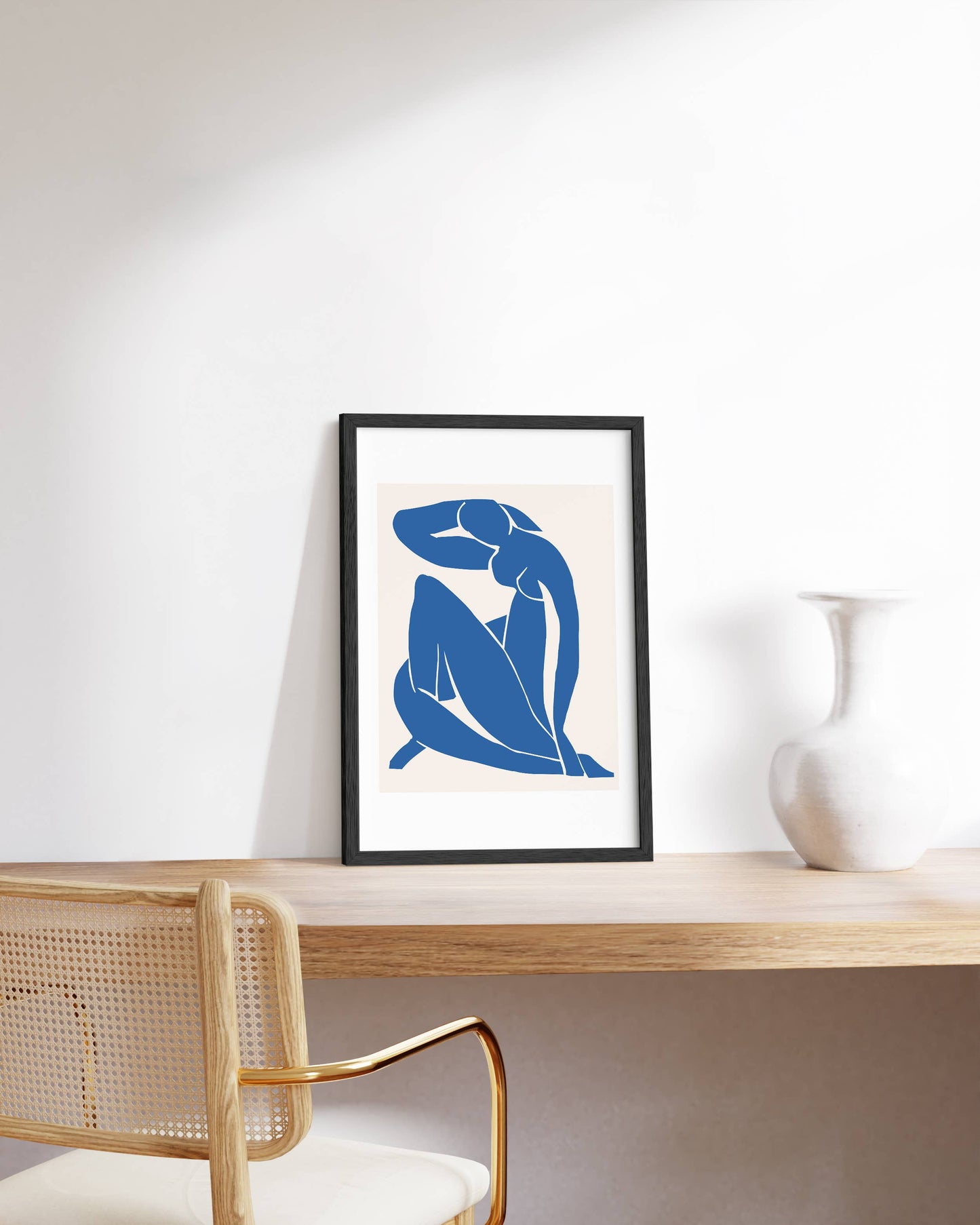 Black Oak Wood Frame