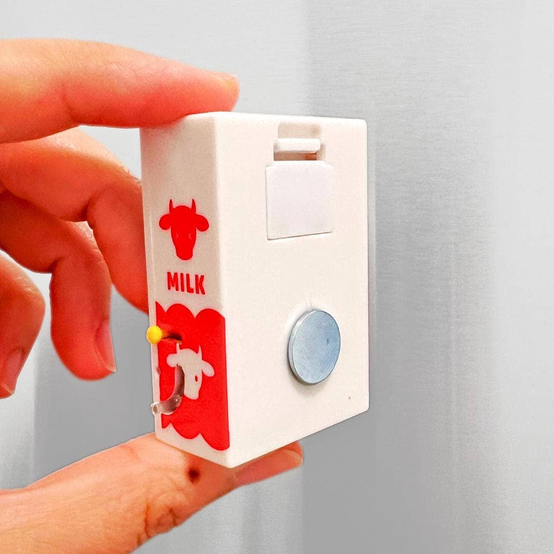 Mini Vending Machine Fridge Magnet, Retro Style