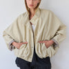 Stand Collar Button Jacket