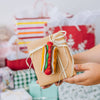 Handmade Hot Dog Felt Ornament