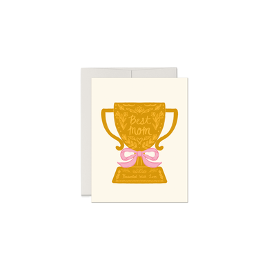 Best Mom Trophy Card