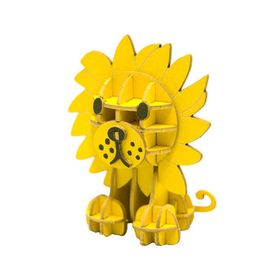 JIGZLE Lion 3D Paper Puzzle