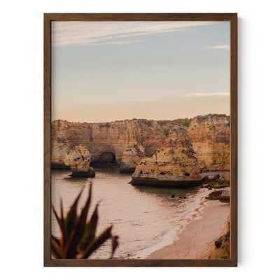 Walnut Natural Oak Wood Frame