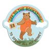 Bookstore Bear Sticker