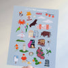 SF Icons Postcard