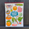2026 Seasonal Produce Risograph Calendar
