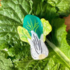 Bok Choy Hair Claw Clip