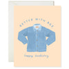 Denim Birthday Card