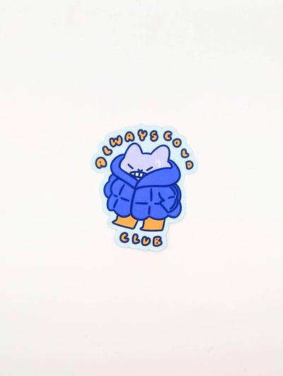 Always Cold Club Vinyl Sticker