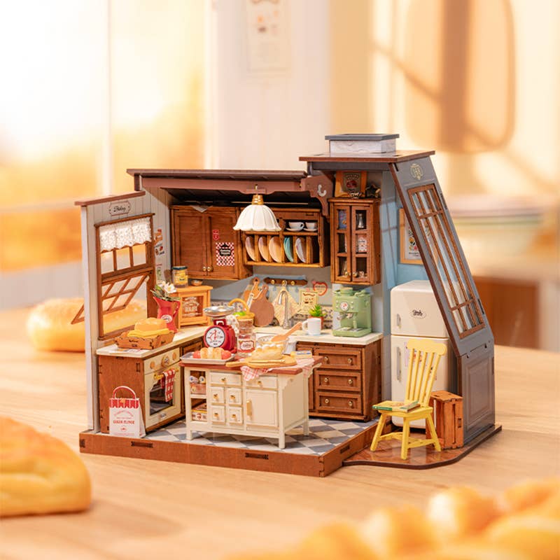 Baking Kitchen DIY Miniature House Kit