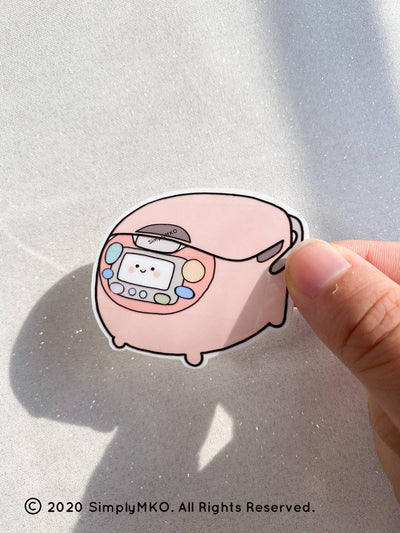 Rice Cooker Asian Sticker