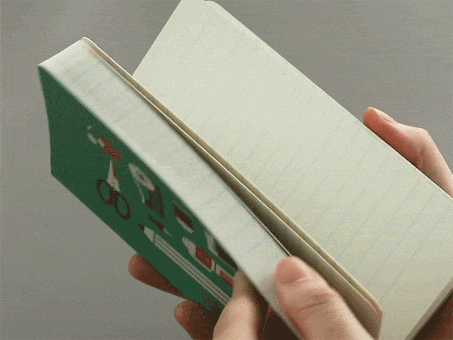 Iconic Slow Handy Notebook