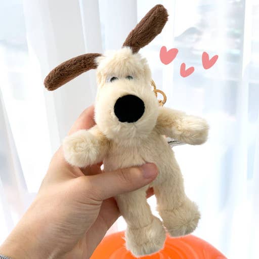 Wallace & Gromit Plush Keychain