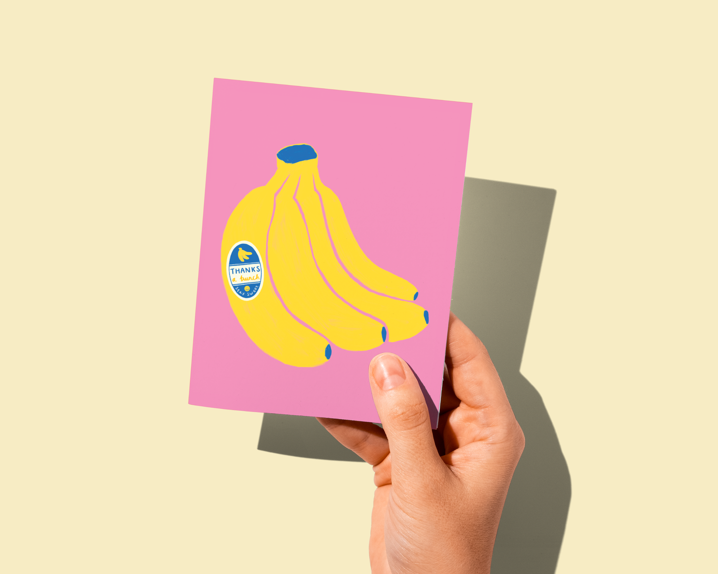 Thanks a Bunch Banana Card
