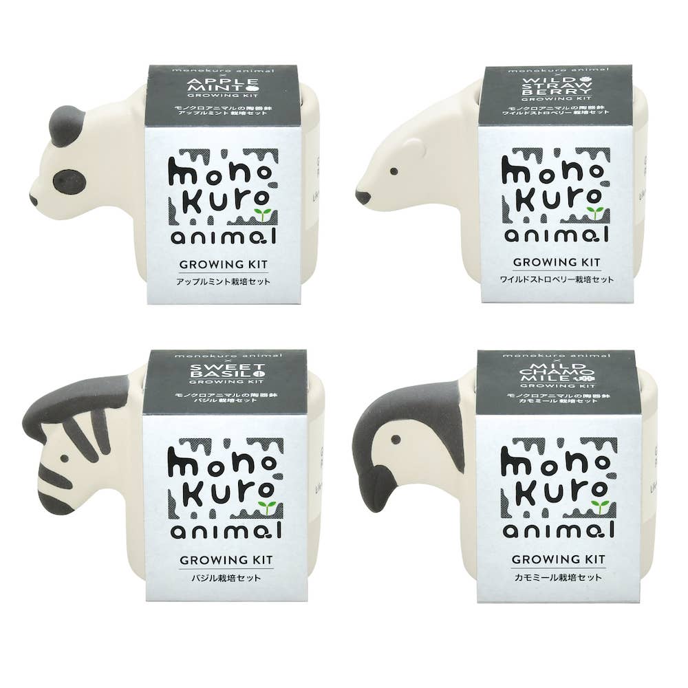 Monokuro Animals - Assorted 4 Styles