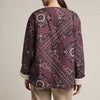 Reversible Sherpa Paisley Jacket