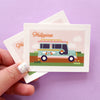 Philippines Jeepney Stamp Sticker