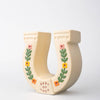Horseshoe Ceramic Vase