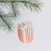 Popcorn Felt Ornament 